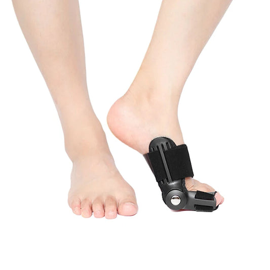 Hallux Valgus støtte med roterbar tåseparator – Justerbar ortose for skånsom korreksjon og komfort